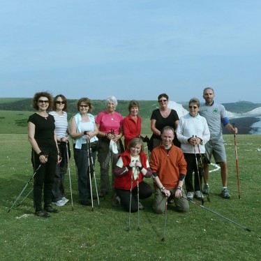 Image of Intensive Nordic Walking Course attendees