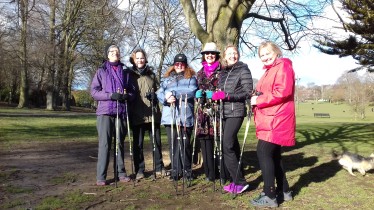 Nordic Walking Course, Hove - March 2018