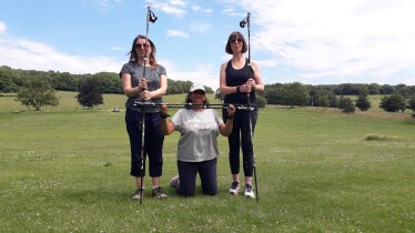 A Nordic Walking for Health course