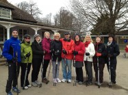 Image of a Nordic Healthwalks Course Group