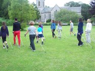 Nordic Walking in Stanmer Park, Brighton